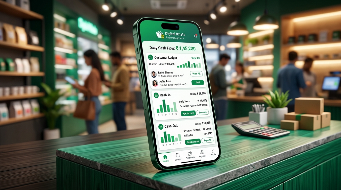 Shop Manager / Digital Khata - Software application by Muhammad Hamza Fazal